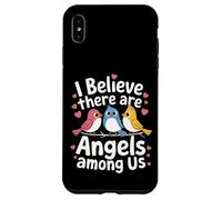 Oiseau Je Crois qu'il y a des Anges Parmi Nous Coque pour iPhone XS Max