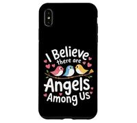 Oiseau Je Crois qu'il y a des Anges Parmi Nous Coque pour iPhone XS Max