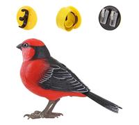 Oiseau jouet - Animal de compagnie électronique, figurine parlante réaliste de bureau avec activation sonore sensorielle, décoration interactive animée, idéale pour les fêtes d'anniversaire, la