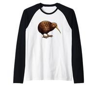 Oiseau Kiwi Mignon Nouvelle-Zélande Faune Animal Nature Lover Manche Raglan