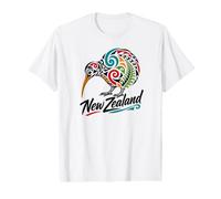 Oiseau Kiwi Nouvelle-Zélande T-Shirt Graphique avec Valeur