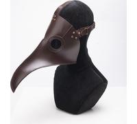 Oiseau médecin de la peste Steampunk Masque long nez bec Cosplay Costume Props
