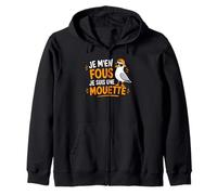 Oiseau mer Humour Mouettes Je m'en Fous Je suis Une Mouette Sweat à Capuche