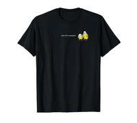 Oiseau Mignon - Deux Perruches Ondulées Jaunes T-Shirt Graphique avec Valeur, Homme, Noir, S