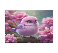 Oiseau Mignon Puzzle en Bois EnfFourmi 1000 Pièces - Jeu Educatif Motricité Fine Et Concentration - Puzzles pour Adultes （75×50cm）