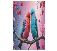 Oiseau Mignon Puzzles en Bois, De Décompression Puzzle, pour Adultes Enfants 1000 Pièces Jouets De Décompression 78×53cm