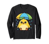 Oiseau Mignon sous Parapluie Cadeau Graphique pour Hommes, Femmes, Enfants Manche Longue