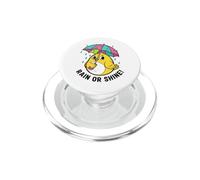 Oiseau Mignon sous Parapluie Cadeau Graphique pour Hommes, Femmes, Enfants PopSockets PopGrip pour MagSafe