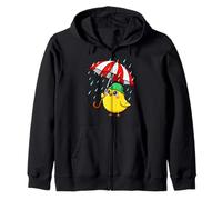 Oiseau Mignon sous Parapluie Cadeau Graphique pour Hommes, Femmes, Enfants Sweat à Capuche