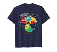 Oiseau Mignon sous Parapluie Cadeau Graphique pour Hommes, Femmes, Enfants T-Shirt