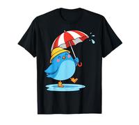 Oiseau Mignon sous Parapluie Cadeau Graphique pour Hommes, Femmes, Enfants T-Shirt