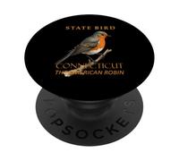 Oiseau migrateur du Territoire du Connecticut PopSockets PopGrip Adhésif