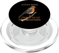 Oiseau migrateur du Territoire du Connecticut PopSockets PopGrip pour MagSafe