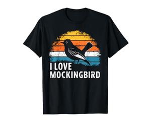 Oiseau Moqueur Nature Amoureux Oiseau Oiseau Oiseau Vintage T-Shirt