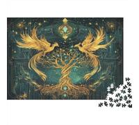 Oiseau Mythique Casse-tête 1000 Pièces sans Poussière, Puzzle Difficile défi De Jeu Éducatif pour Un Moment De Complicité, Cadeau d'anniversaire Parfait 70x50cm/1000pcs