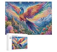 Oiseau Mythique géant en vol étoilé Puzzle 300 Pièces pour Seniors Jeu Mental Équilibre Cognitif Cadeau pour Loisirs 300 PCS