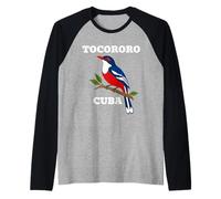 Oiseau National de Tocororo, Cuba Manche Raglan