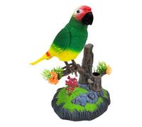Oiseau parlant électronique - Oiseau simulé simulation électrique | Oiseau simulé pour la maison, la chambre d'enfant, le bureau, le bureau, la chambre à coucher, le salon, le bureau,