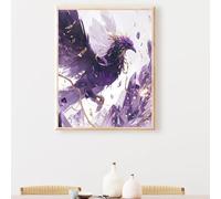 Oiseau Peinture Numero Adulte animal Peinture par Numéro Enfant Adultes Débutants 30x40cm, avec Paint Acrylique Numéro d'Art Kit Paint par Décoration Murale et Cadeaux Pour La Maison PjY5699 7-S