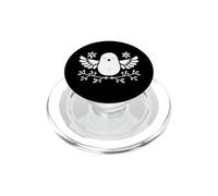 Oiseau Petite Colombe de la Paix Minimaliste Simple Colombe PopSockets PopGrip pour MagSafe