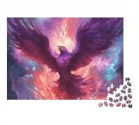 Oiseau phénix Mythique Puzzle 1000 Pièces Adultes Animaux Puzzles 1000 Pièce Jeu De Team Building Décor À La Maison 38x26cm/1000pcs