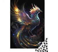 Oiseau phénix Mythique Puzzle 1000 Pièces Adultes Animaux Puzzles 1000 Pièces Jeu De Team Building Décor À La Maison 70x50cm/1000pcs