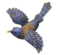 Oiseau pie de luxe vintage de luxe et robuste design broches pour hommes Broches pour hommes, bijoux style ancien, mariage fêteSouvenirs