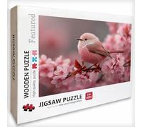 Oiseau Puzzle 2000 Pièces Adultes, Fleur Puzzle Bois 99x70cm, Adultes Jeu éducatif Défi énigme avec Une Boîte d'emballage Exquise, Jeu Relaxant Détente Collection, pour Decoration Chambre, J-1979