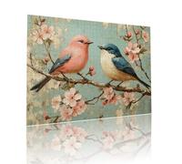 Oiseau Puzzle Adulte 80 pièces Educa Puzzles Classiques Impossible Animal Je m'emmerdais Qualité Supérieure Mystery Challenge, avec Inclure Colle, pour Adultes et Enfants Jeu éducatif 15x20cm t-729