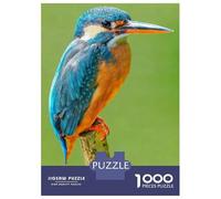 Oiseau Puzzle Adulte Martin-pêcheur 1000 Pièces De Puzzle Papier pour Amateurs Impression HD Couleurs Vives Activité Parent-Enfant Nouveau Modèle Haute Qualité 52x38cm/1000pcs