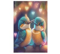 Oiseau Puzzles Adulte 1000 Pieces Cadeau Famille Puzzle Classique 3D EnfFourmisJouet en Bois Cadeau Unique 78×53cm