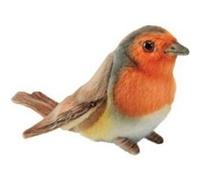 Oiseau Rouge Gorge 14cm Hansa Orange G