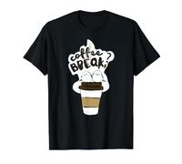 Oiseau Shimaenaga | Café | Pause | Japon | Hokkaido | Fée des neiges | Amoureux du café T-Shirt Graphique avec Valeur, Homme, Noir, XL