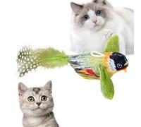 Oiseau Sonore Jouet Félin - Jouet Miaulant, Accessoire D'intérieur | Simulation D’oiseau Réaliste Pour Stimuler L’instinct De Chasse, Compagnon D’amusement Pour Chats Seuls Ou Anxieux Dans Un Espace