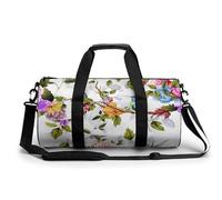 Oiseau sur Une Branche Sac De Sport Gym Sac De Voyage Sac W nd Duffel Bag pour Camping Randonnée Voyage 45x23x23cm