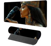 Oiseau Tapis de Souris 1200x600x3mm, Tapis de Souris XXL Gaming Femme, Grand sous Main Bureau avec Rubber Base, Gaming Accessoire Bureau, Haute Précision et Vitesse Mouse Pad, pour Gamer, PC Q-8143