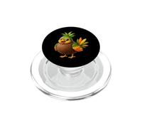 Oiseau Tropical de Noix de Coco Mignon île Animal Art PopSockets PopGrip pour MagSafe