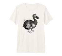 Oiseau Volant Maurice Dodo T-Shirt Haut de Gamme