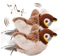 Oiseau Volant Pour Chat, Jouet Interactif pour Chat, Oiseau Battant Interactif avec Mouvement Réaliste, Jouet pour ChatOiseau Qui Vole, Rechargeable Et Lavable Jouet Chats pour Chaton Adulte (2Pcs)
