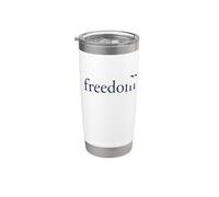 Oiseau volant pour la liberté d'expression Gobelet isotherme en acier inoxydable double paroi