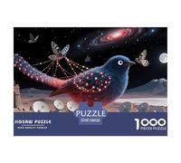 oiseau1000 Pièces Puzzlefaune Sauvage pour Adultes De Jeu pour Adultes Difficile EtStimulant Créativité Et CommeCadeau38x26cm/1000pcs