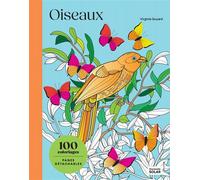Oiseaux - 100 coloriages - Virginie Guyard - Solar - broché - Livre-jeu