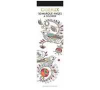 Oiseaux - 50 Marque-Pages À Colorier