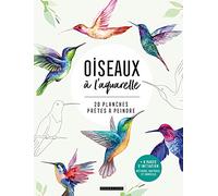 Oiseaux à l'aquarelle