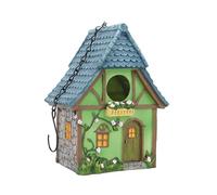 Oiseaux Bleus Imperméables, Mangeoire d'oiseaux Suspendus pour la Décoration de la Cour de Jardin Externe, Maisons pour Les Cardinaux de Pinson