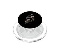 Oiseaux chanteurs chantants Notes de Musique Oiseau Floral Professeur de Musique PopSockets PopGrip pour MagSafe