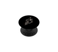 Oiseaux chanteurs chantants Notes de Musique Oiseau Floral Professeur de Musique PopSockets PopGrip Adhésif