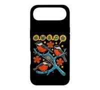 Oiseaux chanteurs pensant Cerveau Oiseau rétro Art Populaire Coque pour iPhone Air