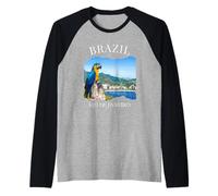 Oiseaux d'Amérique du Sud Brésilien pour Enfants Manche Raglan