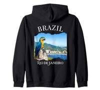 Oiseaux d'Amérique du Sud Brésilien pour Enfants Sweat à Capuche
